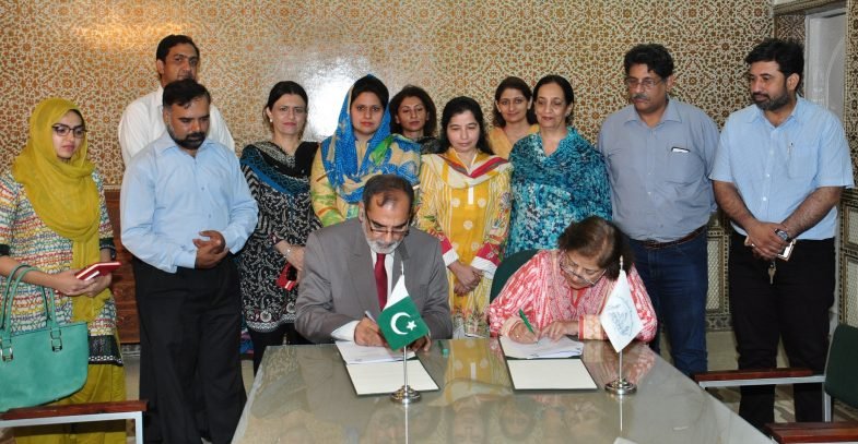 a memorandum of understanding (MoU) was signed between Fatima Jinnah Women University (FJWU), Rawalpindi and Institute of Policy Studies (IPS), Islamabad