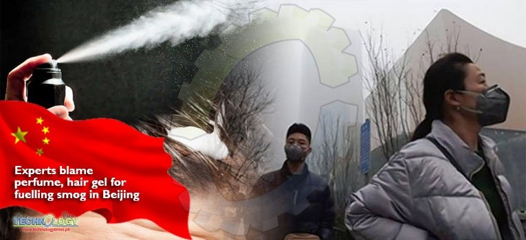 Experts blame perfume, hair gel for fuelling smog in Beijing
