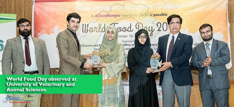 World Food Day observed at University of Veterinary and Animal Sciences