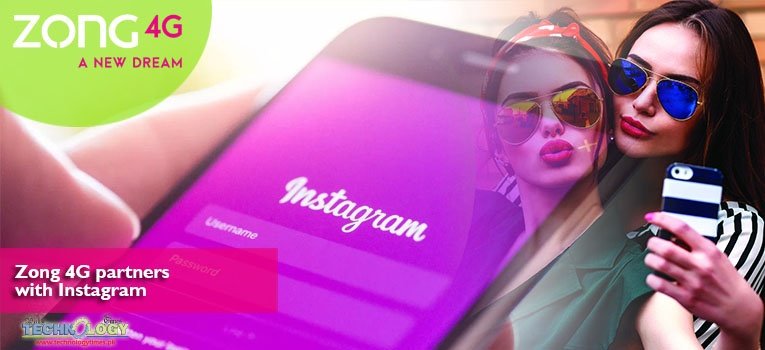 Zong 4G partners with Instagram