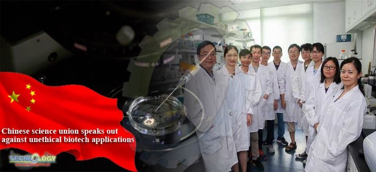 Chinese science union speaks out against unethical biotech applications