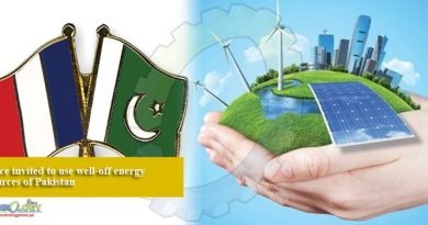 France invited to use well-off energy resources of Pakistan