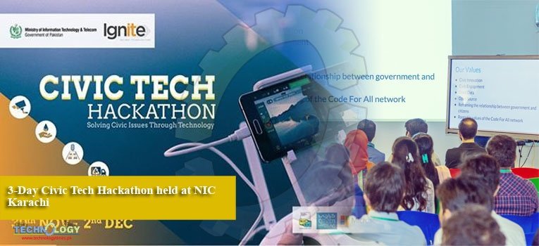 3-Day Civic Tech Hackathon held at NIC Karachi