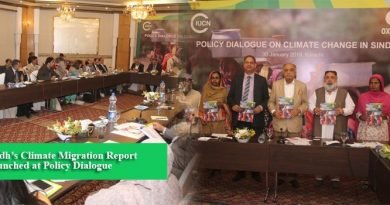 Sindh’s Climate Migration Report Launched at Policy Dialogue