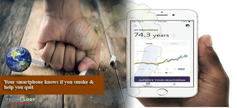 Your smartphone knows if you smoke & help you quit
