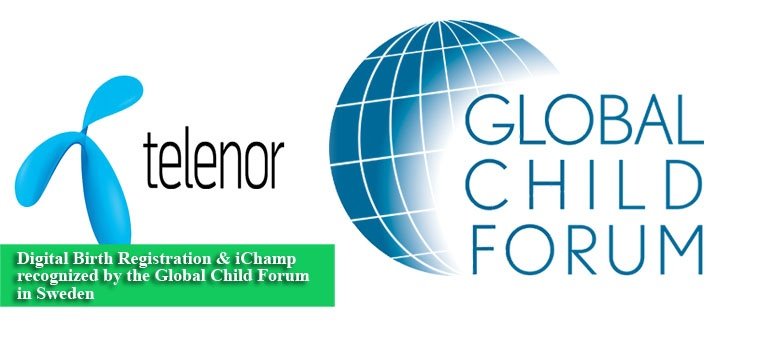 Digital Birth Registration & iChamp recognized by the Global Child Forum in Sweden