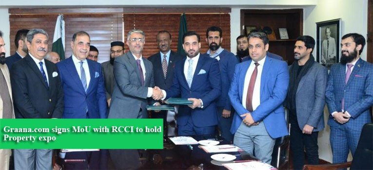 Graana.com signs MoU with RCCI to hold Property expo