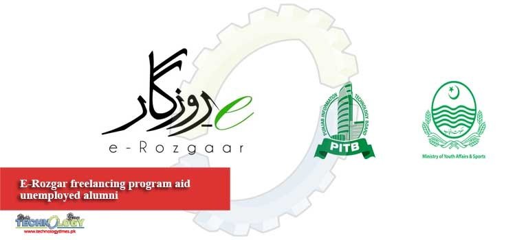 E-Rozgar freelancing program aid unemployed alumni