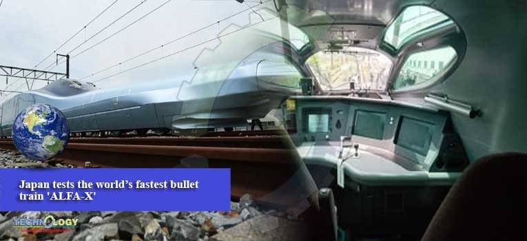 Japan tests the world’s fastest bullet train 'ALFA-X'