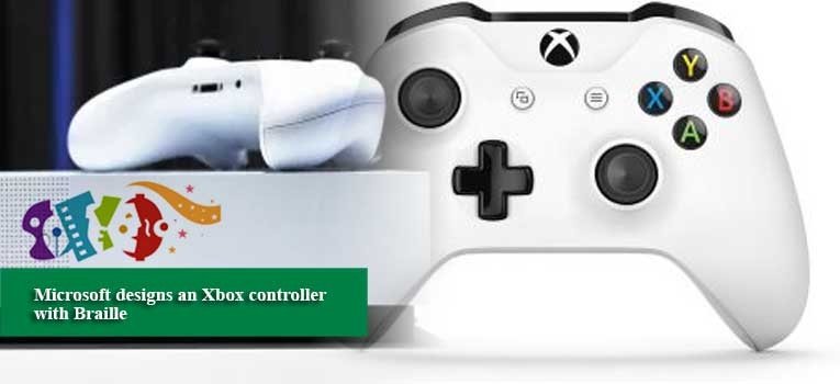 Microsoft designs an Xbox controller with Braille