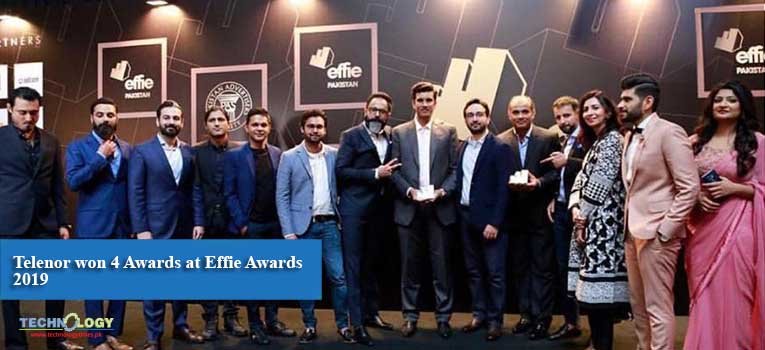 Telenor won 4 Awards at Effie Awards 2019