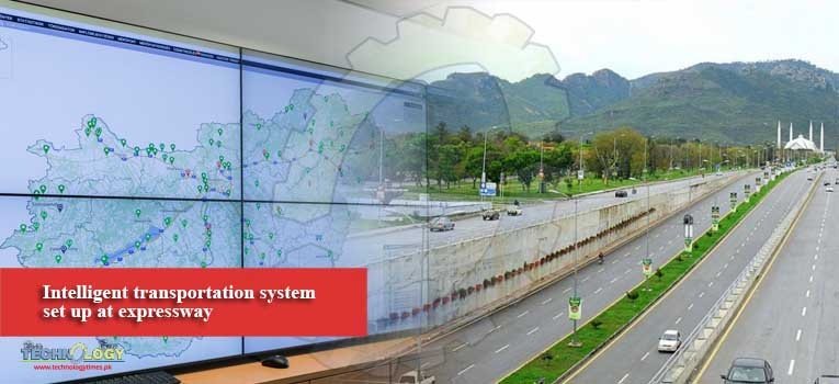 Intelligent transportation system set up at expressway