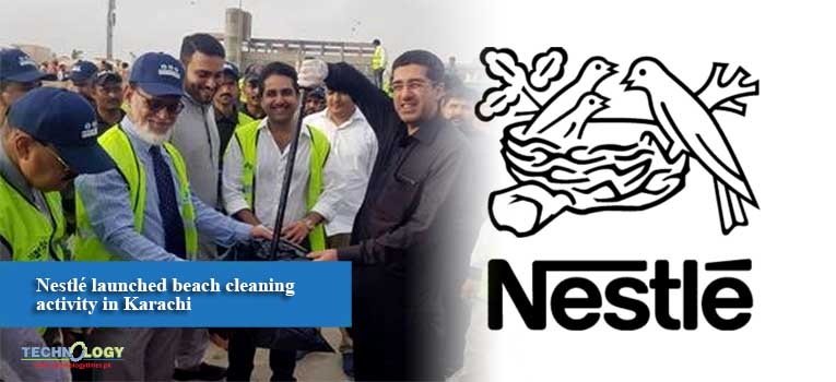 Nestlé launched beach cleaning activity in Karachi