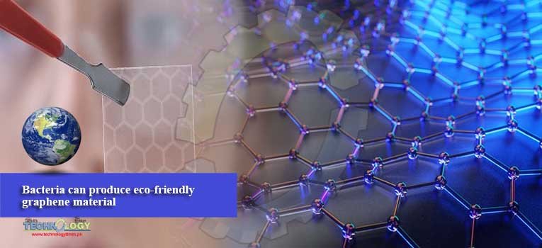 Bacteria can produce eco-friendly graphene material