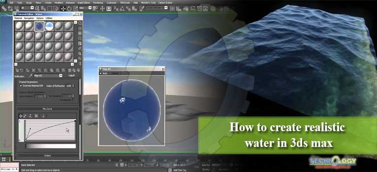 How to create realistic water in 3ds max