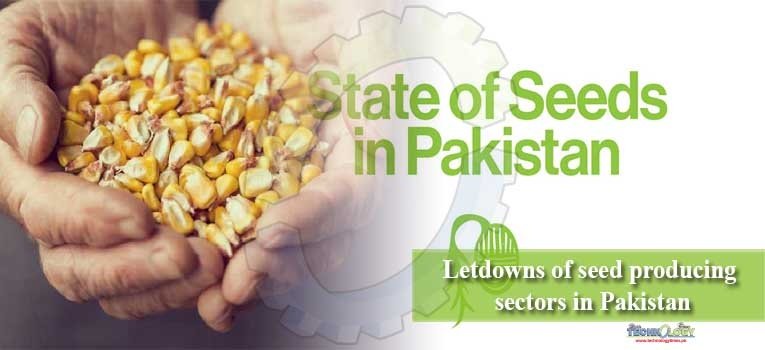 Letdowns of seed producing sectors in Pakistan