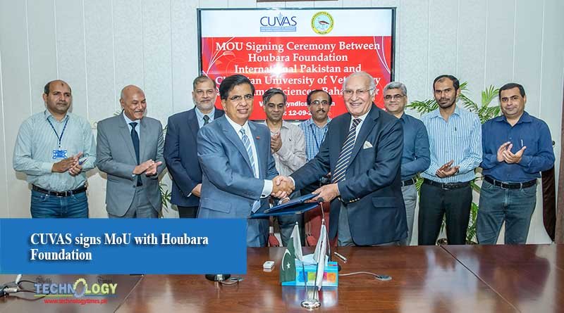 CUVAS signs MoU with Houbara Foundation