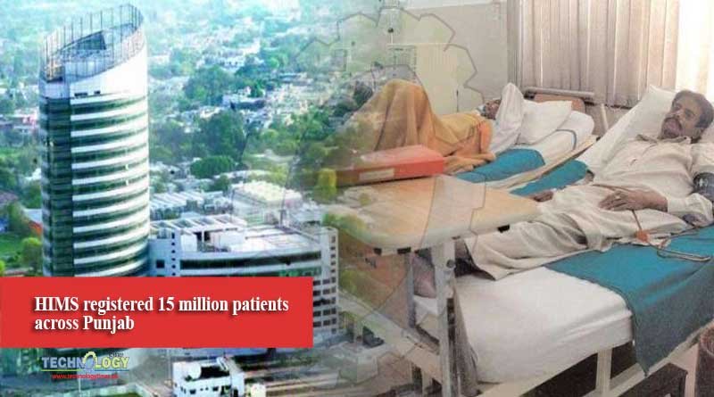 HIMS registered 15 million patients across Punjab