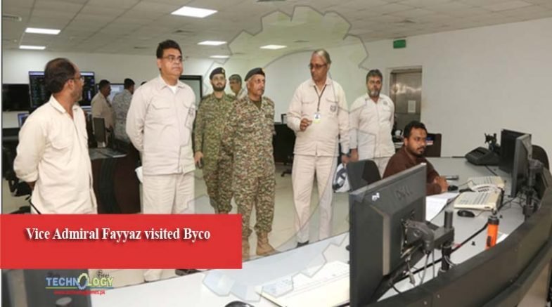Vice Admiral Fayyaz visited Byco