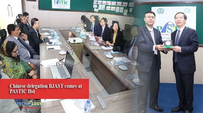 Chinese delegation BJAST comes at PASTIC Ibd