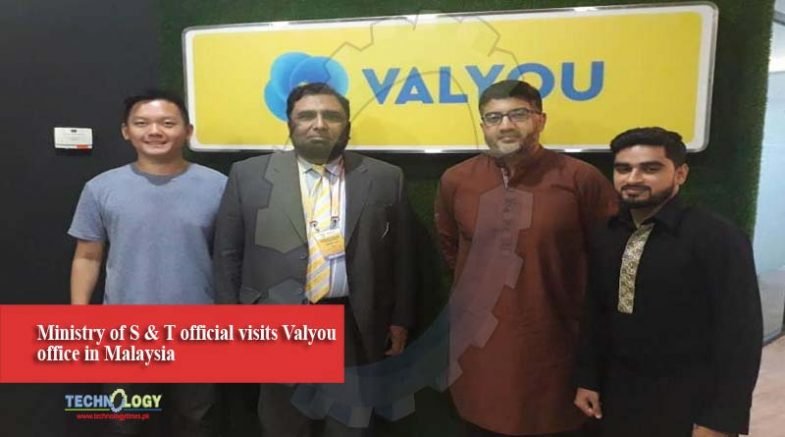 Ministry of S & T official visits Valyou office in Malaysia