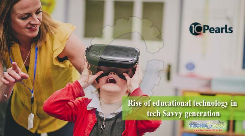 Rise of educational technology in tech Savvy generation