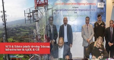 SCO & Edotco jointly develop Telecom infrastructure in Aj&K & GB