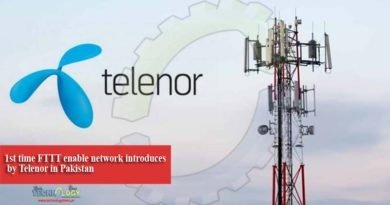 1st time FTTT enable network introduces by Telenor in Pakistan