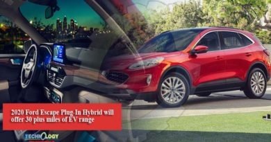 2020 Ford Escape Plug-In Hybrid will offer 30 plus miles of EV range