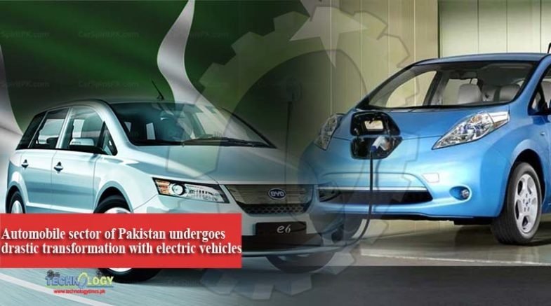 Automobile sector of Pakistan undergoes drastic transformation with electric vehicles