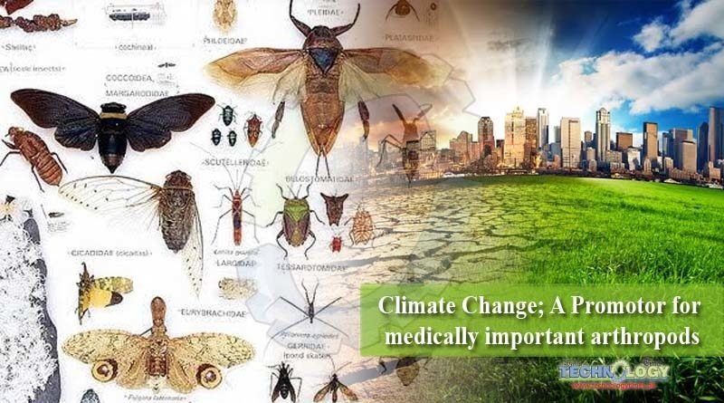 Climate Change; A Promotor for the medically important arthropods