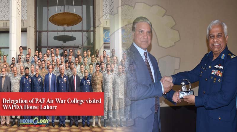 Delegation of PAF Air War College visited WAPDA House Lahore