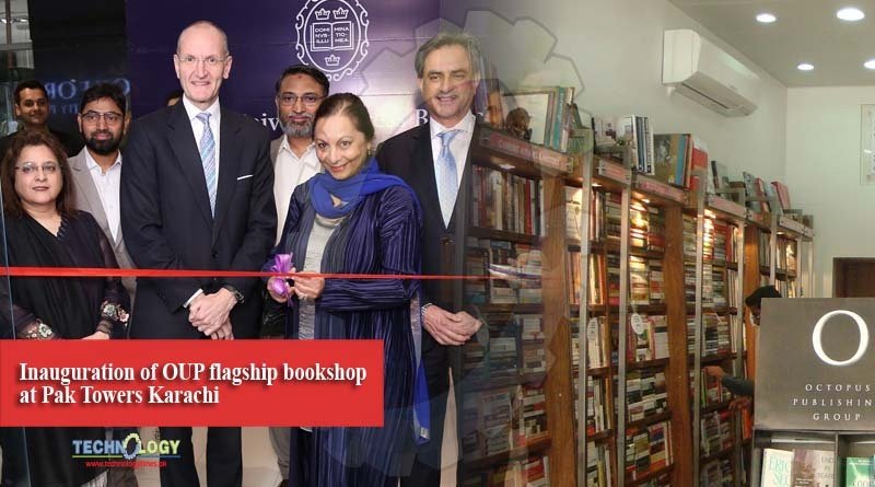 Inauguration of OUP flagship bookshop at Pak Towers Karachi