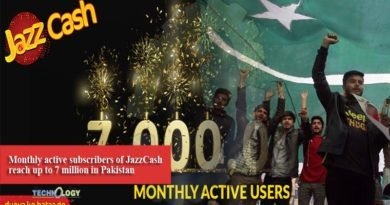 Monthly active subscribers of JazzCash reach up to 7 million in Pakistan
