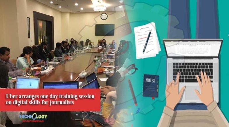 Uber arranges one day training session on digital skills for journalists