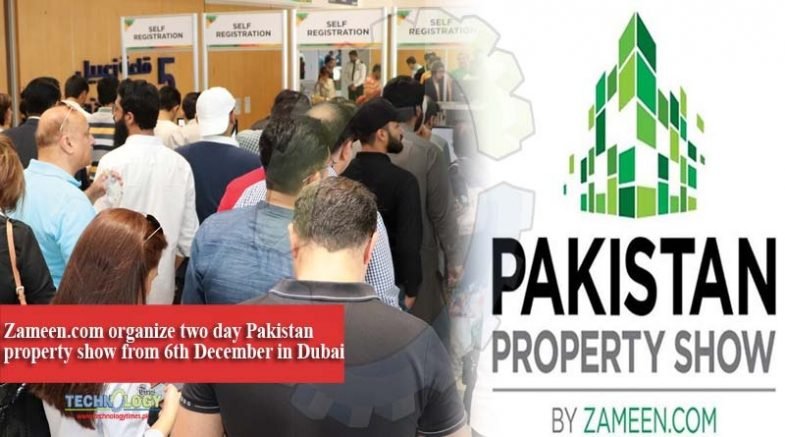 Zameen.com organize two day Pakistan property show from 6th December in Dubai