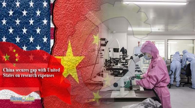 China secures gap with United States on research expenses