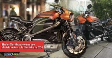 Harley Davidson releases new electric motorcycle LiveWire in 2020