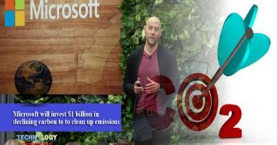 Microsoft will invest $1 billion in declining carbon to to clean up emissions