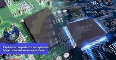Physicists accomplishes 1st ever quantum teleportation between computer chips