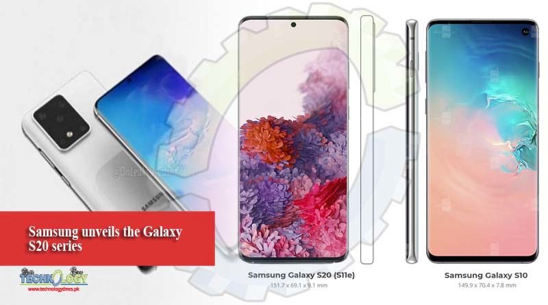 Samsung unveils the Galaxy S20 series
