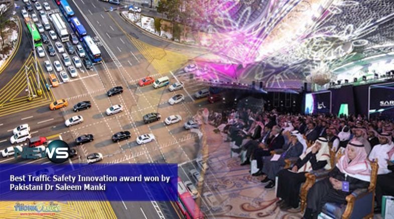 Best Traffic Safety Innovation award won by Pakistani Dr Saleem Manki