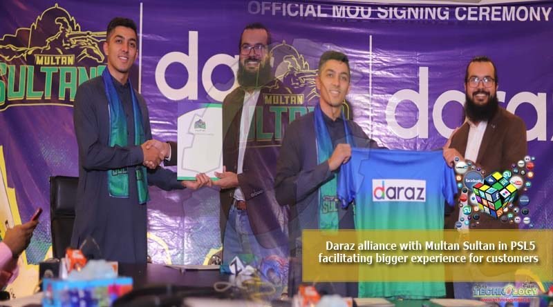 Daraz alliance with Multan Sultan in PSL 5 facilitating bigger experience for customers