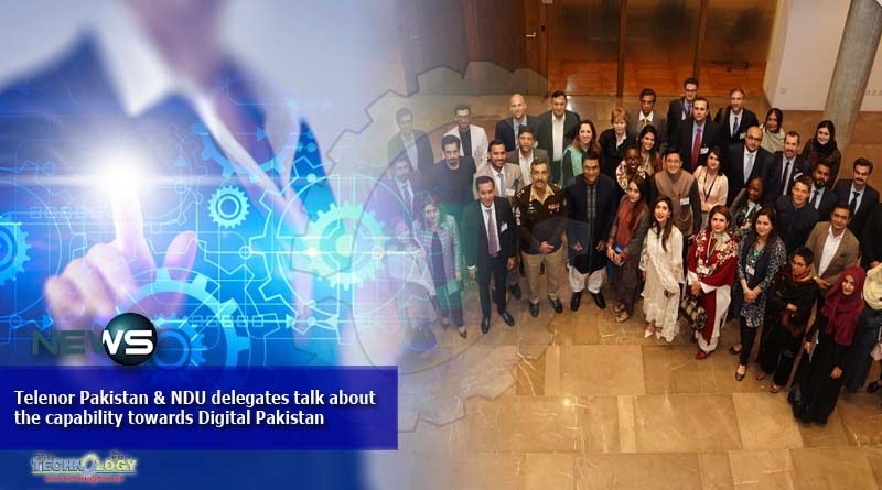 Telenor Pakistan & NDU delegates talk about the capability towards Digital Pakistan