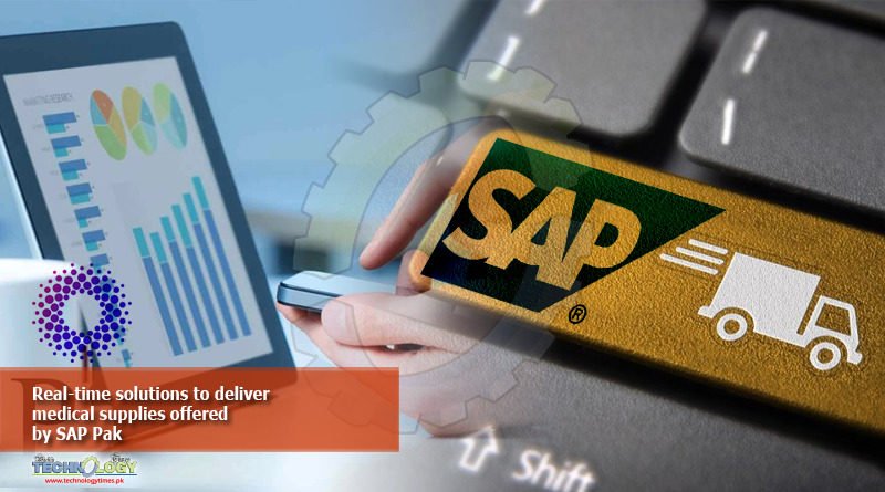 Covid-19: Real-time solutions to deliver medical supplies offered by SAP Pak