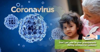 Don't get near to your grandparents during coronavirus epidemic
