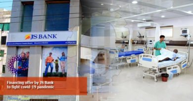Financing offer by JS Bank to fight covid-19 pandemic