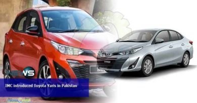 IMC introduced Toyota Yaris in Pakistan