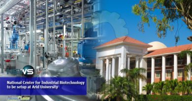 National Center for Industrial Biotechnology to be setup at Arid University