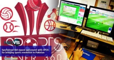 Sportsfever360 signed agreement with OPTA for bringing sports revolution in Pakistan
